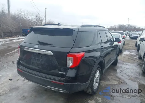 2022 Ford Explorer Xlt z USA, uszkodzony, nr VIN 1FMSK8DH0NGB03642